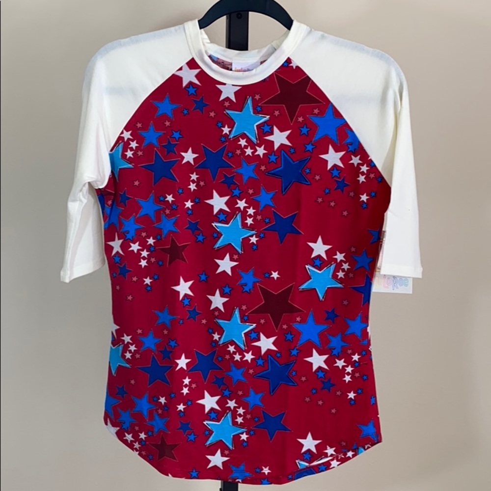 LuLaRoe Sloan Raglan Tee